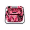 WEDDINGSTAR Customizable Folding Cooler Chair Monogram Embroidered  Pink Camouflage view 2