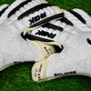 Renegade GK Eclipse Phantom Professional Goalie Gloves with Pro Finger Protection | 4mm EXT Contact Grip | White & Black Goalkeeper Gloves (Size 12, Adult, Negative Cut, Level 5) view 4