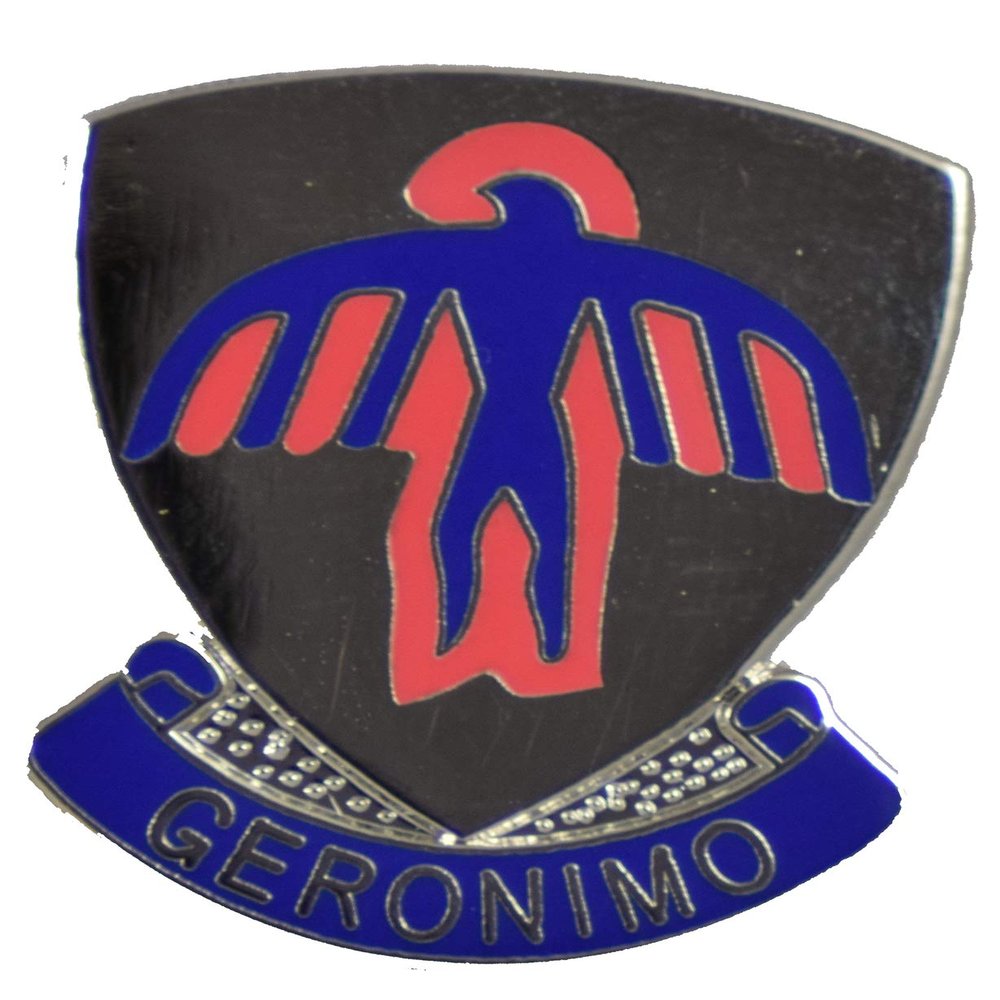 501ST INFANTRY LAPEL PIN OR HAT PIN - Size 1-1/8" - VETERAN OWNED BUSINESS