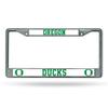 Rico Industries NCAA Oregon Ducks Unisex Standard Chrome License Plate Frame, Team Color, 6 x 12.25-inches view 1