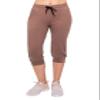 ALWAYS Womens Capri Jogger Sweatpants with Pockets  Super Soft Stretch Lounge Pants, Casual Joggers for Women, Yoga Workout & Daily Wear, Tan S view 3