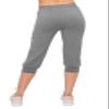 ALWAYS Womens Capri Jogger Sweatpants with Pockets  Super Soft Stretch Lounge Pants, Casual Joggers for Women, Yoga Workout & Daily Wear, Grey S view 4