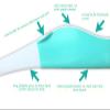 The Tinkle Belle Female Urination Device | Portable Urinal with Case! Stand to Urinate While Staying Fully Clothed! Easy, Compact, Reliable for Surgery, Bad Knees, Dirty Public restrooms view 4