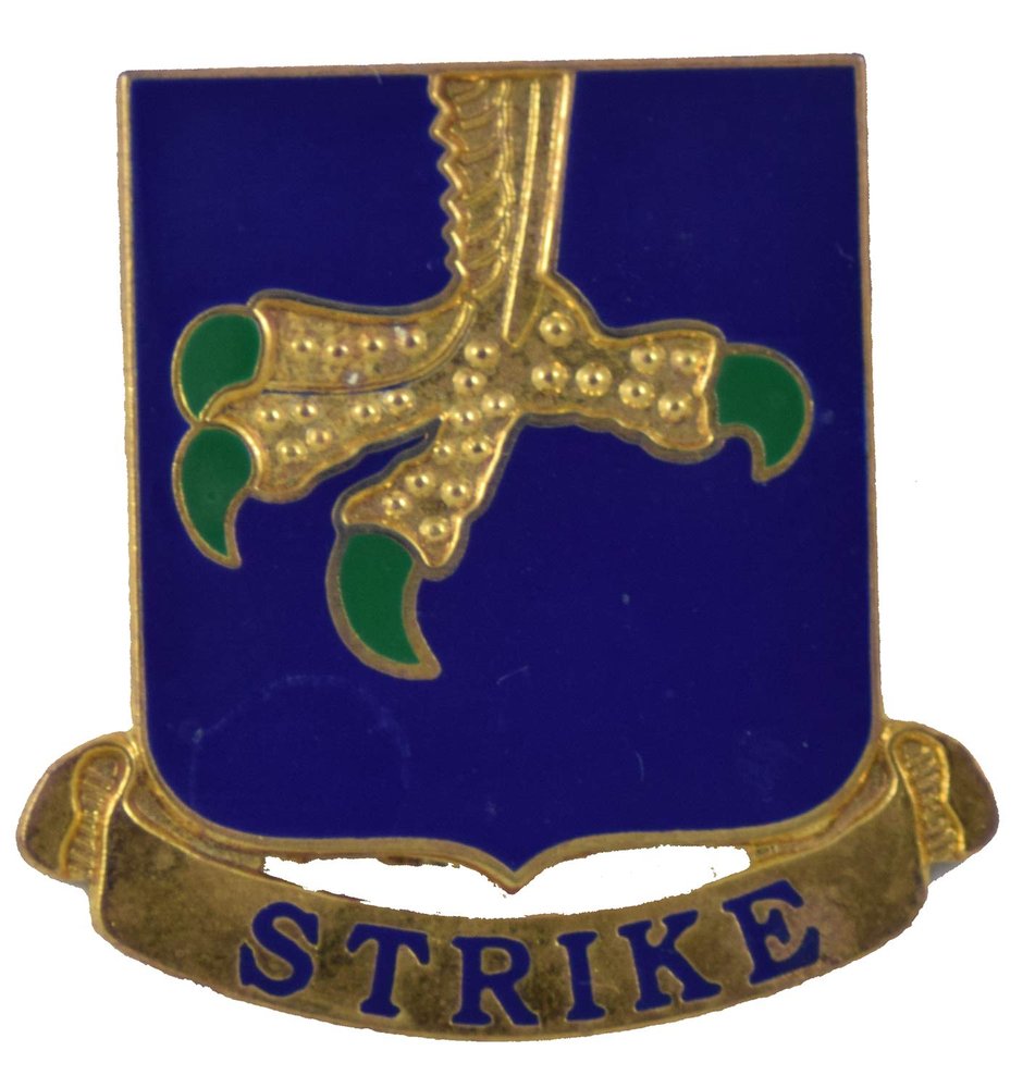 502 INFANTRY BRIGADE LAPEL PIN OR HAT PIN - Size 1-1/8" - VETERAN OWNED BUSINESS
