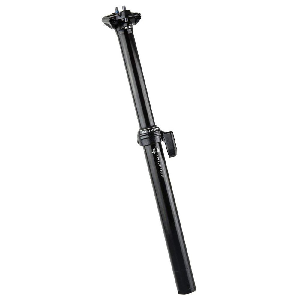 PNW Components Cascade Dropper Post, 125/150/170mm Travel, External Routing, Black, Mountain Bike
