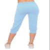 ALWAYS Womens Capri Jogger Sweatpants with Pockets  Super Soft Stretch Lounge Pants, Casual Joggers for Women, Yoga Workout & Daily Wear, Sky Blue S view 4