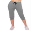 ALWAYS Womens Capri Jogger Sweatpants with Pockets  Super Soft Stretch Lounge Pants, Casual Joggers for Women, Yoga Workout & Daily Wear, Grey XL view 2