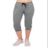 ALWAYS Womens Capri Jogger Sweatpants with Pockets  Super Soft Stretch Lounge Pants, Casual Joggers for Women, Yoga Workout & Daily Wear, Grey 2XL view 3