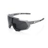 100% Speedtrap Sport Performance Sunglasses - Sport and Cycling Eyewear - Soft Tact Stone Grey - Smoke Lens view 1