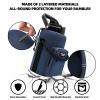 NATURE PIONEOR Water Bottle Holder with Adjustable Strap - Half/One Gallon (64/128oz) Insulated Water Bottle Sling Carrier with Phone Pocket & Paracord Handle, Outdoor Camping, Hiking, Gym view 3