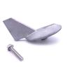 Boat Motor 6J9-45371-00 6J9-45371-01 6K1-45371-02 Trim Tab Skeg Anode for Yamaha Outboard Engine 115HP 150HP 175HP 200HP, fits Sierra 18-6035 view 2