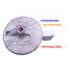Boat Motor 6J9-45371-00 6J9-45371-01 6K1-45371-02 Trim Tab Skeg Anode for Yamaha Outboard Engine 115HP 150HP 175HP 200HP, fits Sierra 18-6035 view 4