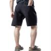 Mr.Stream Men's Summer Quick Drying Fishing Zipper Pocket Elastic Waist Golf Cargo Shorts 3201 Black 2XL view 4