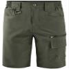 Mr.Stream Men's Summer Quick Drying Fishing Zipper Pocket Elastic Waist Golf Cargo Shorts 3201 Green S view 1