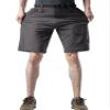Mr.Stream Men's Summer Quick Drying Fishing Zipper Pocket Elastic Waist Golf Cargo Shorts 3201 Gray 2XL view 2