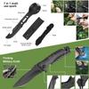 Gifts for Men Christmas Emergency Survival Kit, 22 in 1 Professional Survival Gear Equipment Tools First Aid Supplies for SOS Emergency Tactical Hiking Hunting Disaster Camping Adventure view 3