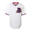 Bull Durham Jerseys Nuke' LaLoosh #8 Durham Movie Baseball Jerey (8 Crash Davis White, X-Large) view 2