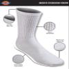 Dickies Men's All Purpose Cushion Crew Socks (6/12 Pairs), White (6 Pairs), Shoe Size: 12-15 view 4
