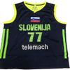 Luka Doncic Stitch Euro Basketball Jersey League Patch Neon XS-3XL (XS) view 1