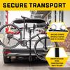 Saris Bike Rack, Grand Slam Hitch Car Rack, Universal Hitch, Hatch Access, Carries 4 Bicycles, Black view 3