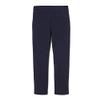 French Toast Boys' Adjustable Waist Stretch Straight Fit Chino Pant, School Uniform Navy, 20 Husky view 2