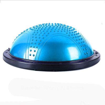 SH-PH Yoga Balance BallHalf Ball Balance Trainer with Straps Yoga Balance Ball Anti Slip for Core Training Home Fitness Strength Exercise Workout Gym 58cm/22.8 inch (Color : B)