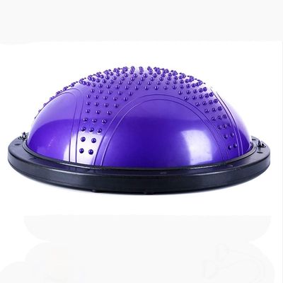 Yoga Balance BallHalf Ball Balance Trainer With Straps Yoga Balance Ball Anti Slip For Core Training Home Fitness Strength Exercise Workout Gym 58cm/22.8 inch (Color : C)