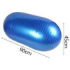 SH-PH Yoga Ball Peanut Ball Thickening Explosion-Proof Fitness Ball Yoga Sense Training Ball Children Training Equipment Environmentally Friendly Tasteless 90 * 45cm (Color : A) view 2