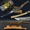 GLW Sword Japanese Samurai Sword Wakizashi Katana 1060 High Carbon Steel Full Tang Sharp view 1