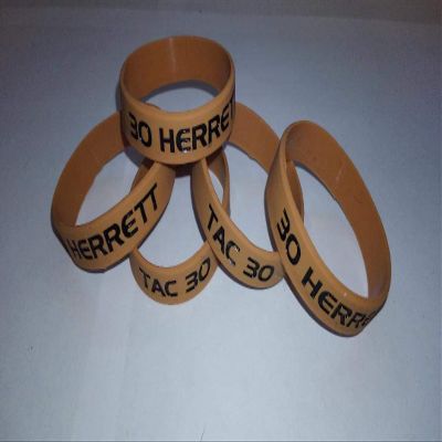 30 Herrett Tac 30 Magazine Marking Bands Easy ID Black and Tan (5 Pack) 30 Herrett TAC 30