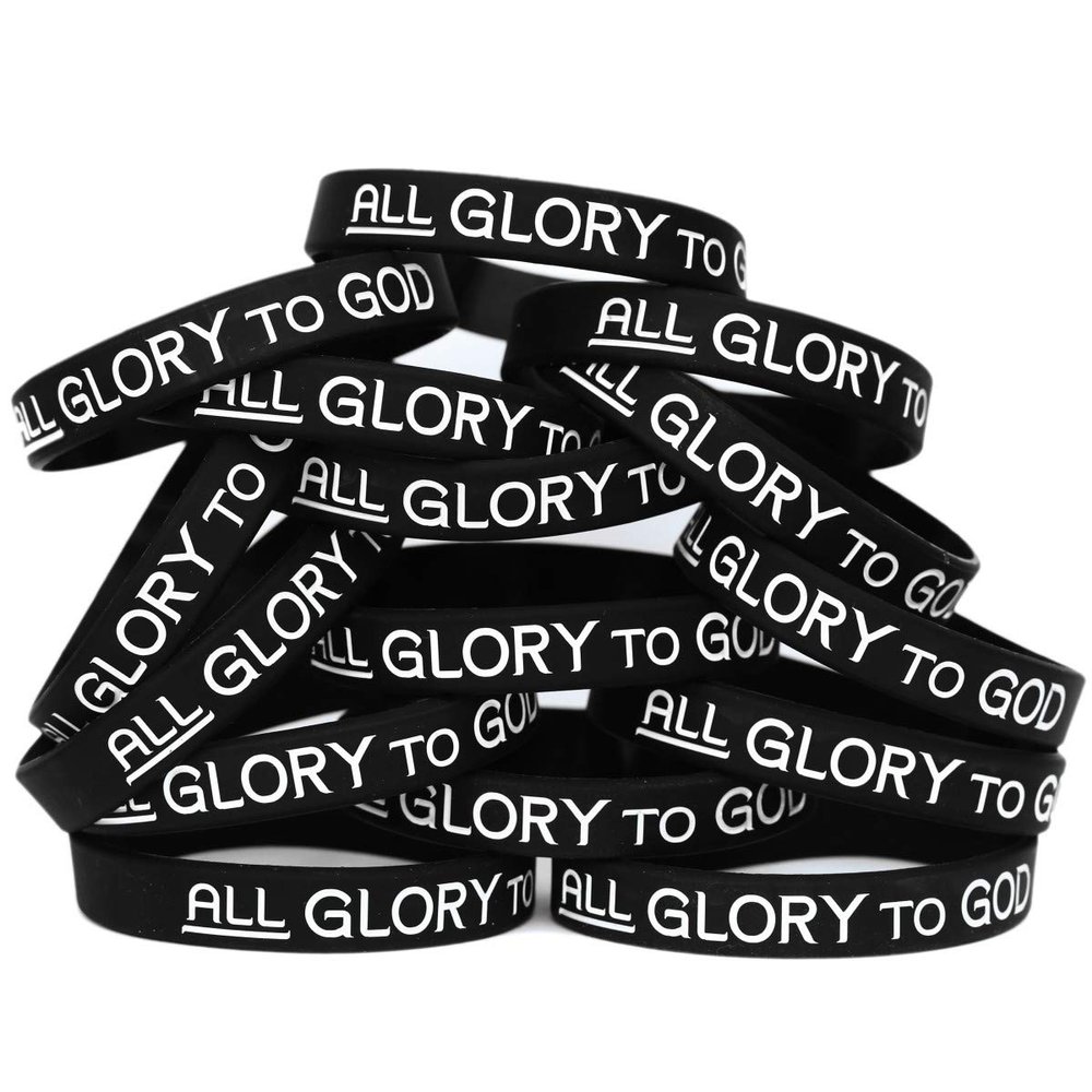 20 All Glory to God Wristbands