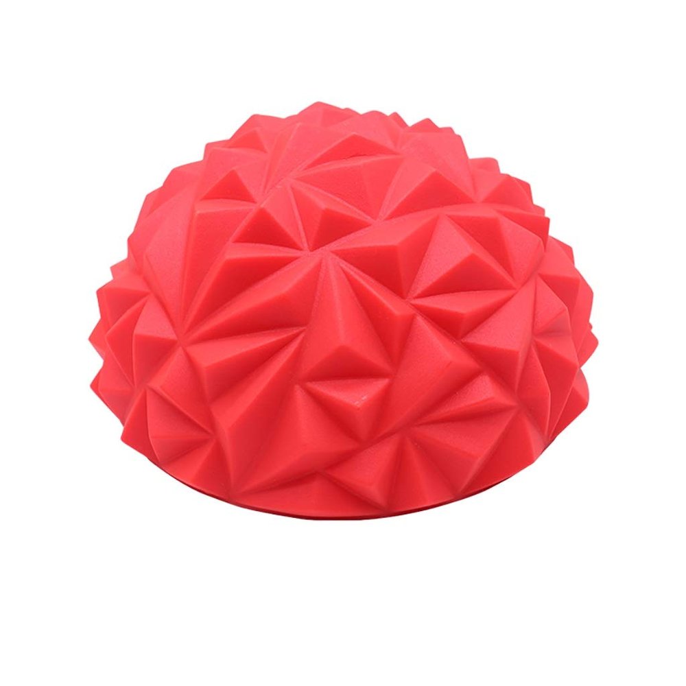 SH-PH Pineapple Ball,Balance Semi-Sphere,Tactile Massage Foot Pad,Stable Training Ball Fitness Ball Anti-Burst Fitness Ball 1610CM (Color : B)