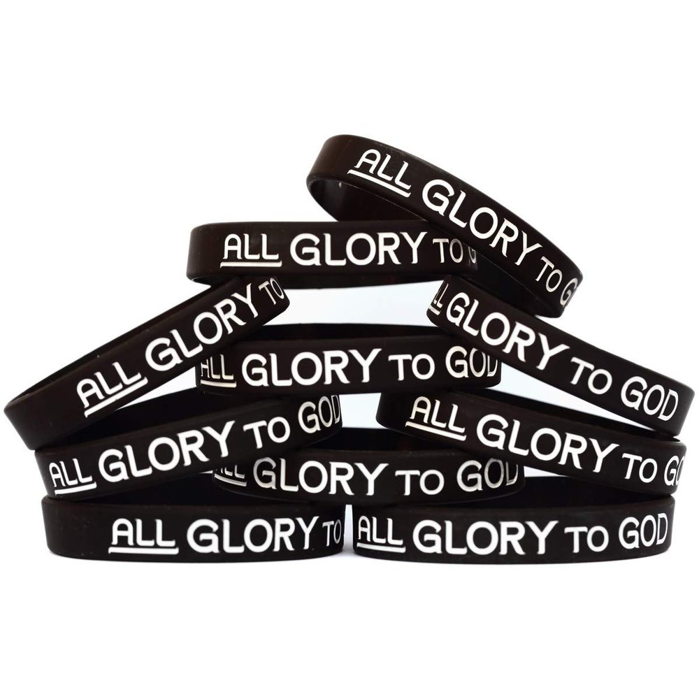 10 All Glory to God Wristbands