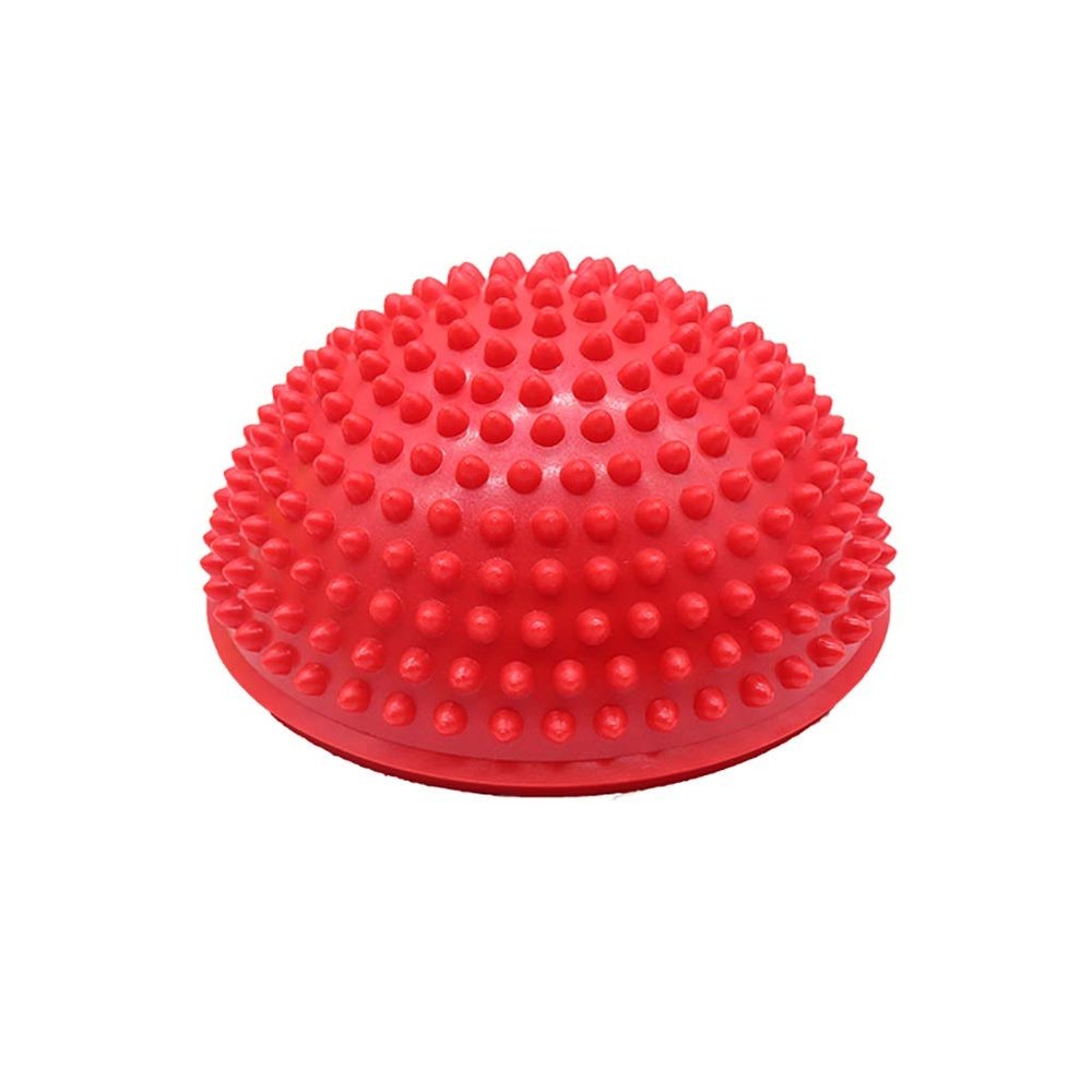 SH-PH Durian Ball,Balance Semi-Sphere,Tactile Massage Foot Pad,Stable Training Ball Fitness Ball Anti-Burst Fitness Ball 1610CM (Color : F)
