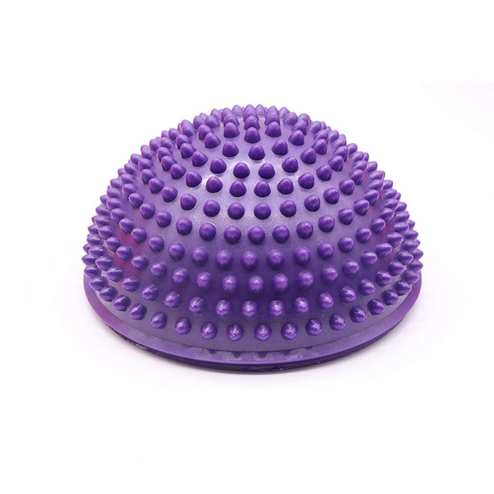 Durian Ball,Balance Semi-sphere,Tactile Massage Foot Pad,Stable Training Ball Fitness Ball anti-burst fitness ball 1610CM (Color : A)