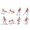 SH-PH Durian Ball,Balance Semi-Sphere,Tactile Massage Foot Pad,Stable Training Ball Fitness 1610CM (Color : D) view 4