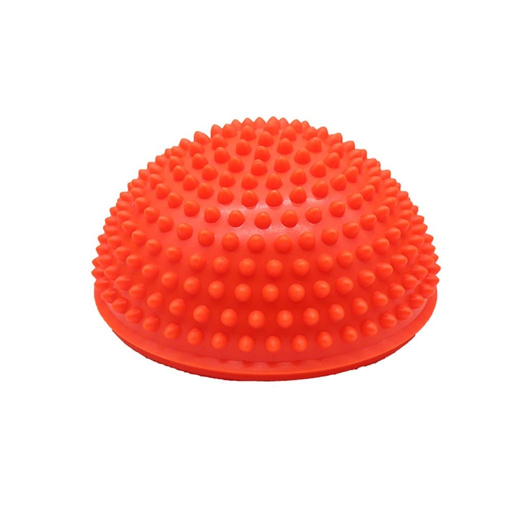 SH-PH Durian Ball,Balance Semi-Sphere,Tactile Massage Foot Pad,Stable Training Ball Fitness Ball Anti-Burst Fitness Ball 1610CM (Color : B)