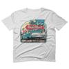 0270. Vintage Retro Route 66 California Republic car Cool cali car for Men T Shirt (White, 2X Large) view 1