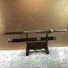 GLW Sword Chinese Longquan Sword Han Jian(?) High Manganese Steel Sahrp #69 view 3