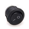 10x On/Off Switch Black Round Rocker 12V DC 3/4" Diameter Panel Opening Car/Boat view 4