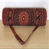 INDIAN CRAFT CASTLE ICC Yoga Mat Bag Carrier Full-Zip Exercise Yoga Mat Carry Bag for Women Men with Multi-Functional Storage Pockets and Adjustable Shoulder Strap 26X6 Inches (Red Elephant Flower) view 3
