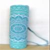 INDIAN CRAFT CASTLE ICC Yoga Mat Bag Carrier Full-Zip Exercise Yoga Mat Carry Bag for Women Men with Multi-Functional Storage Pockets and Adjustable Shoulder Strap 26X6 Inches (ombre green) view 2