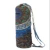 INDIAN CRAFT CASTLE ICC Yoga Mat Bag Carrier Full-Zip Exercise Yoga Mat Carry Bag for Women Men with Multi-Functional Storage Pockets and Adjustable Shoulder Strap 26X6 Inches (Blue six color) view 3