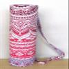 INDIAN CRAFT CASTLE ICC Yoga Mat Bag Carrier Full-Zip Exercise Yoga Mat Carry Bag for Women Men with Multi-Functional Storage Pockets and Adjustable Shoulder Strap 26X6 Inches (Pink Ombre Half) view 1