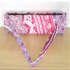 INDIAN CRAFT CASTLE ICC Yoga Mat Bag Carrier Full-Zip Exercise Yoga Mat Carry Bag for Women Men with Multi-Functional Storage Pockets and Adjustable Shoulder Strap 26X6 Inches (Pink Ombre Half) view 4
