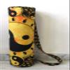INDIAN CRAFT CASTLE ICC Yoga Mat Bag Carrier Full-Zip Exercise Yoga Mat Carry Bag for Women Men with Multi-Functional Storage Pockets and Adjustable Shoulder Strap 26X6 Inches (Yellow Yin Yang) view 1