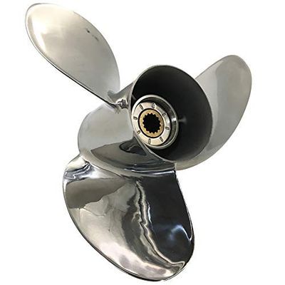 ARKDOZA 15 Tooth RH Stainless Steel Propeller for 90/115/140hp BRP Johnson Evinrude OMC Stern Drive Outboard 4 Stroke (14" x 19")