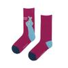 Hand Gesture Series Sports Cotton Socks-36-42_Bayonet lucky hand view 1