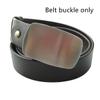 ALVYNG Plate Buckle Solid Alloy Vintage Style Belt Buckle 1 1/2" 38mm For Leather Belt With Gift Box (Rectangle 06) view 4