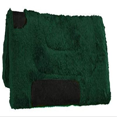 Showman Pony 24" x 24" Kodel Fleece Princess Saddle Pad (Hunter Green)